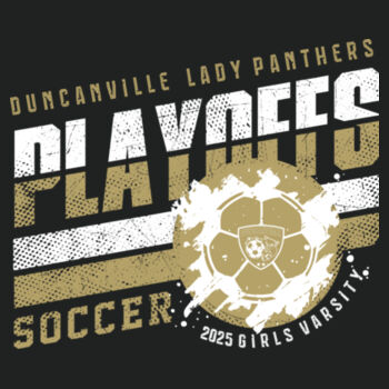 D'Ville Playoffs 25 - Unisex Poly T-Shirt Design